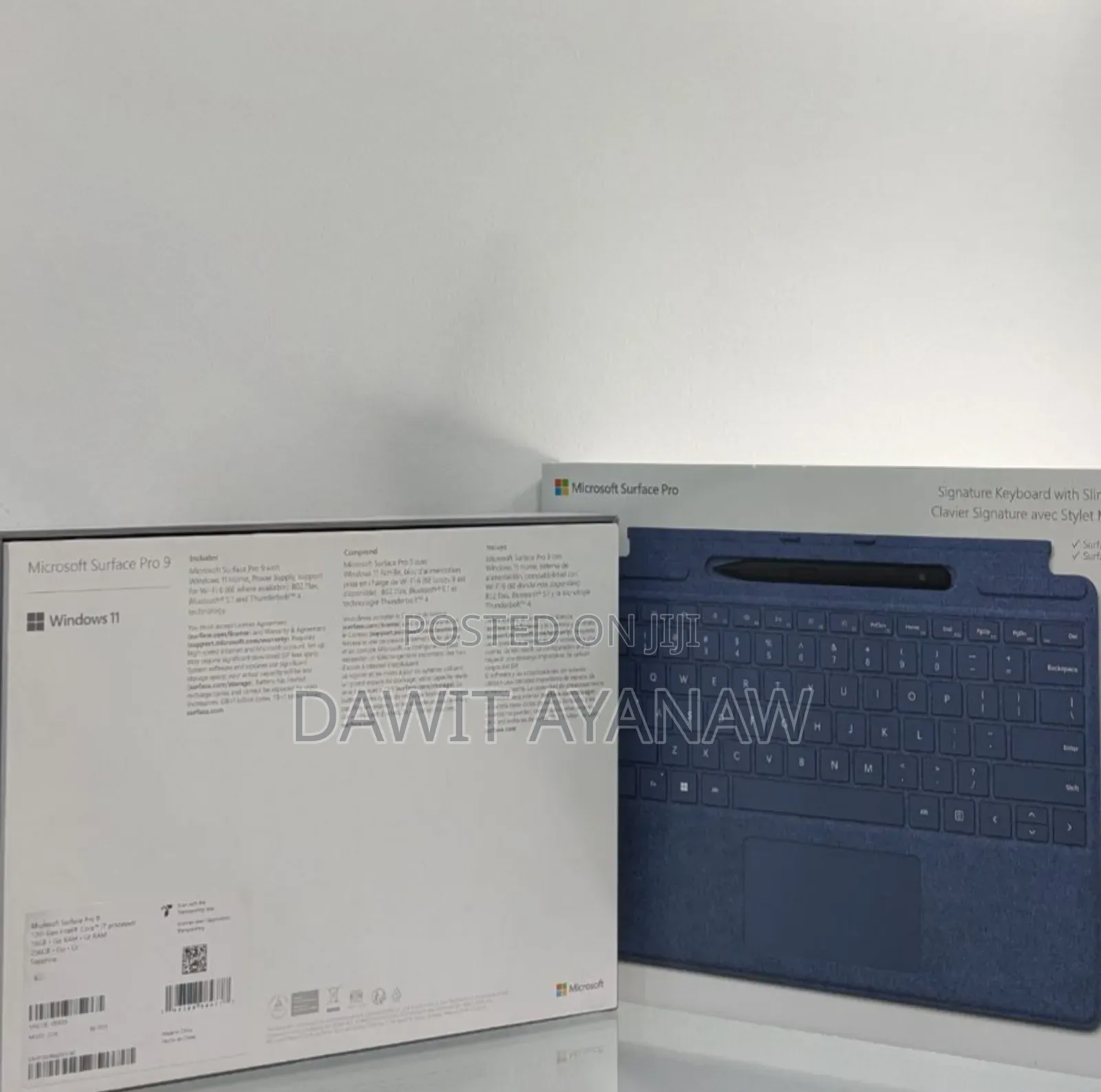 New Laptop Microsoft Surface Pro 9 16GB Intel Core I7 SSD 256GB