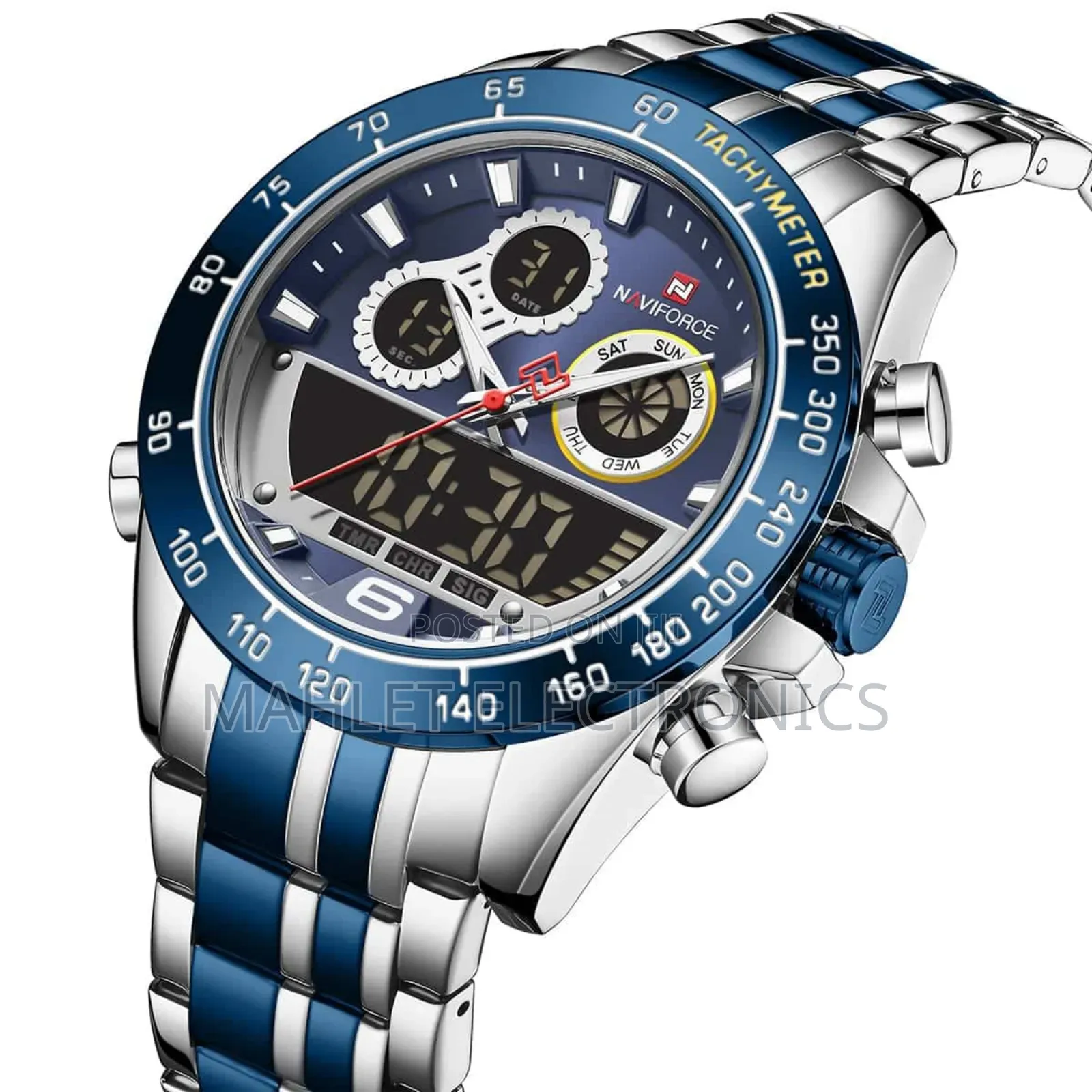 New Design Naviforce Hand Watch for Men አዲስ ኦርጅናል የእጅ ሰአቶች