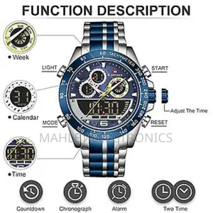 New Design Naviforce Hand Watch for Men አዲስ ኦርጅናል የእጅ ሰአቶች