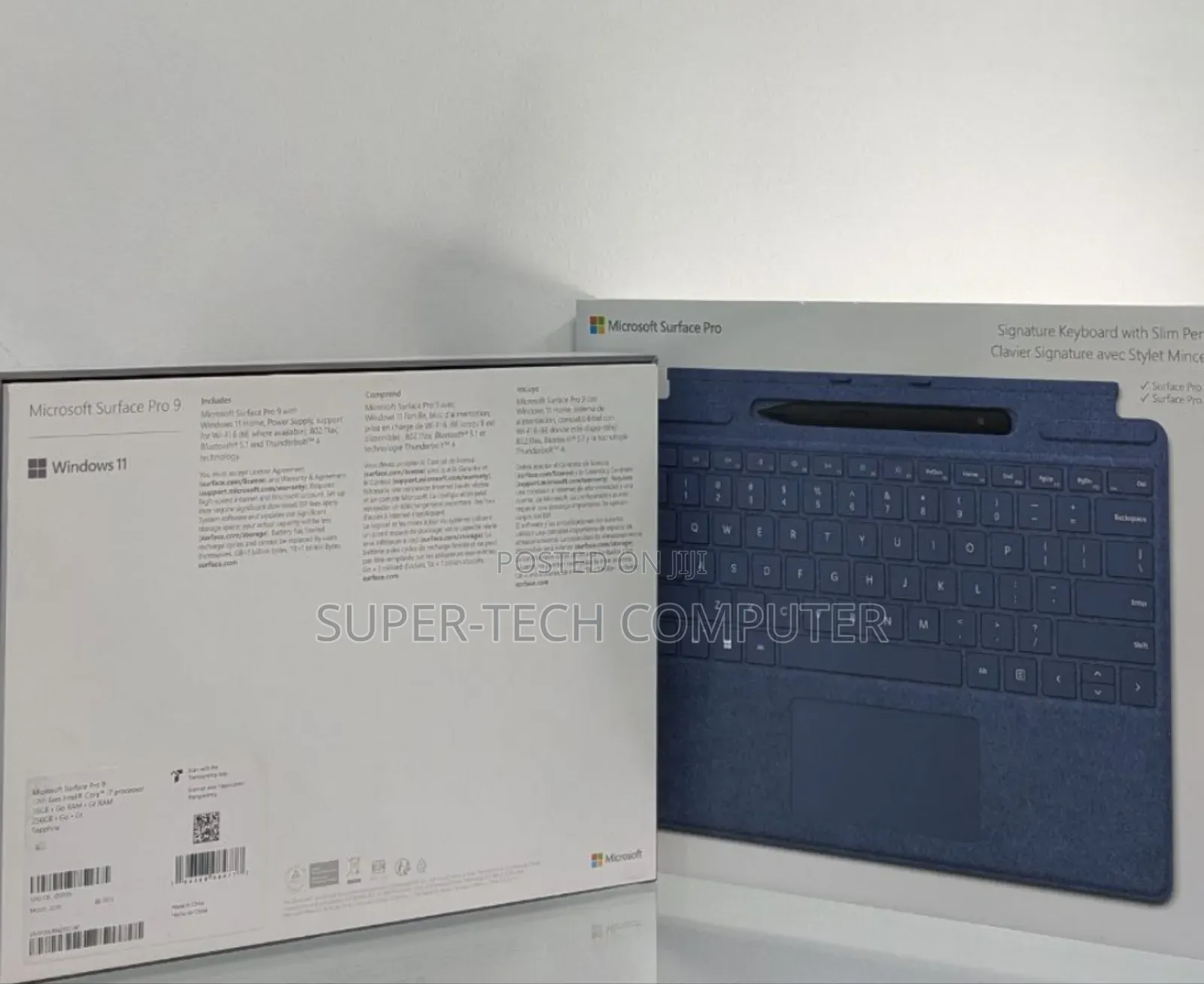 New Laptop Microsoft Surface Pro 9 16GB Intel Core I7 SSD 256GB