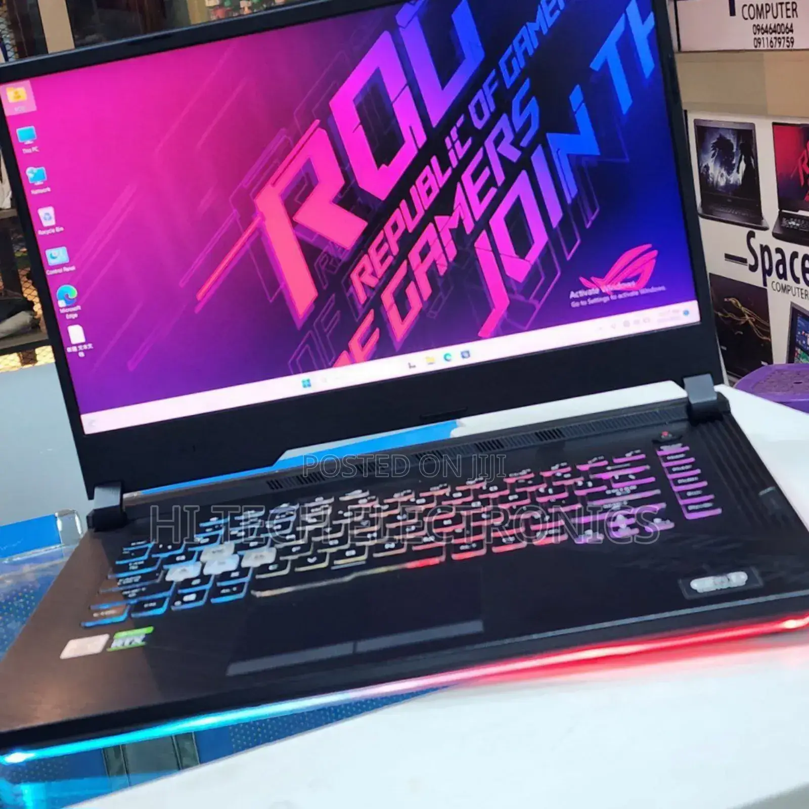 New Laptop Asus ROG Strix G15 16GB Intel Core I7 SSD 1T