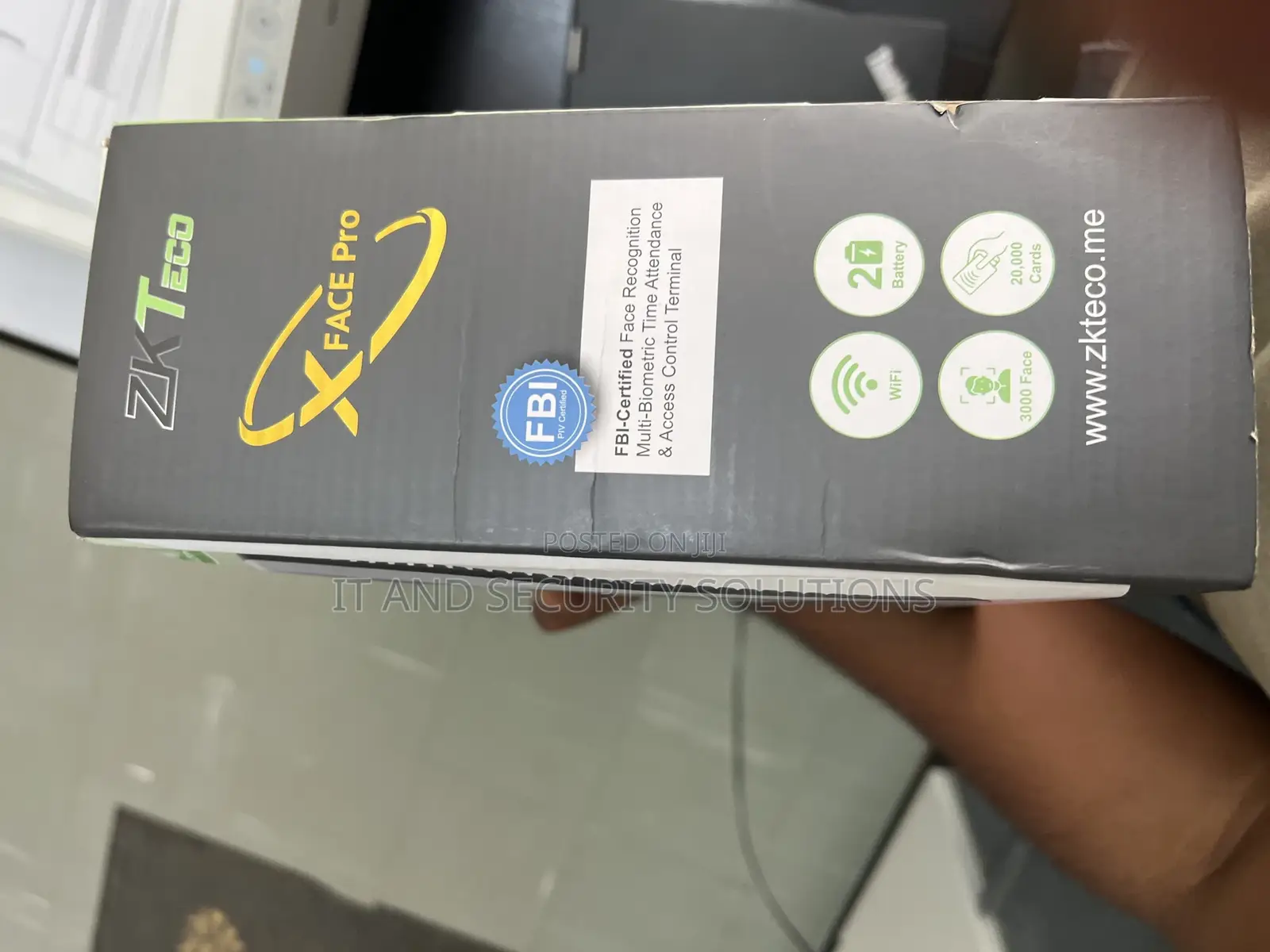 X Face Protime Attendance Access Control Zkteco Xface Pro