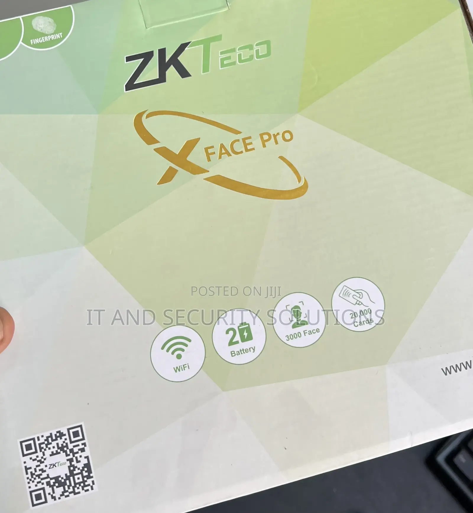 X Face Protime Attendance Access Control Zkteco Xface Pro
