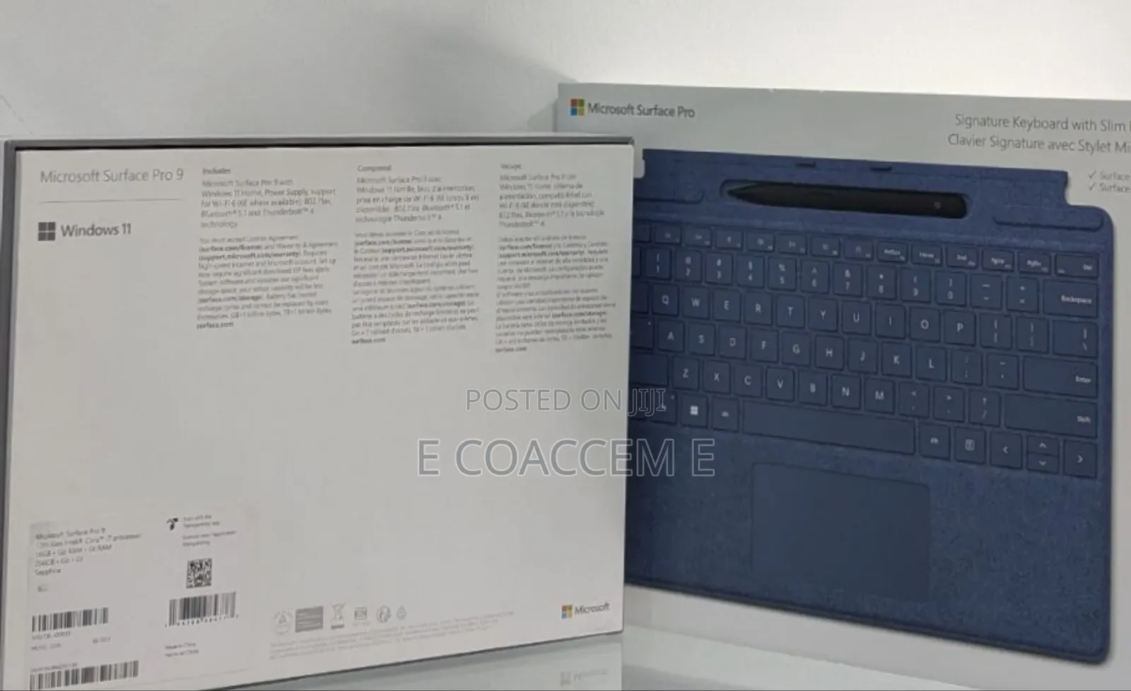 New Laptop Microsoft Surface 16GB Intel Core I7 SSD 256GB