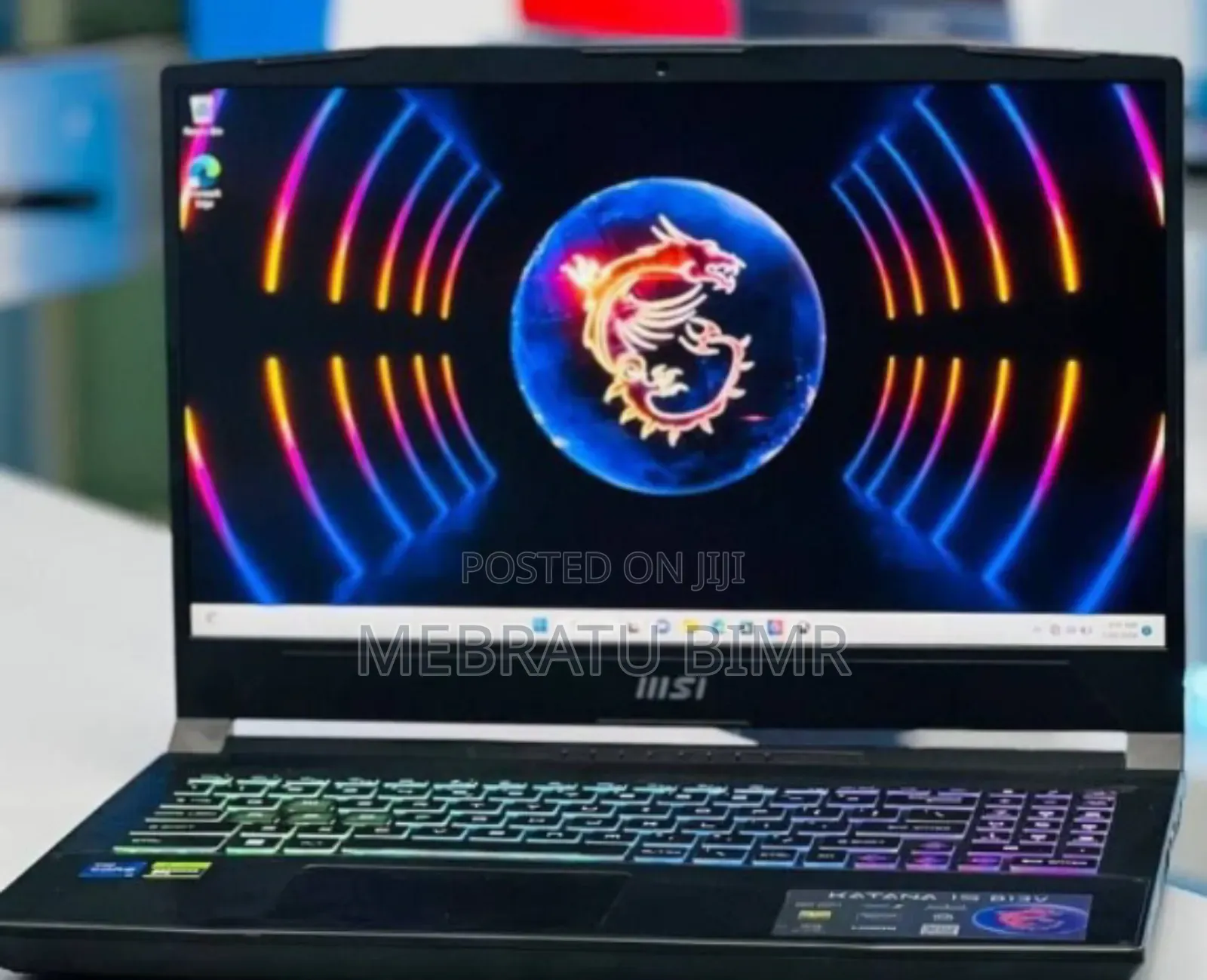 New Laptop MSI Katana 15 32GB Intel Core I7 SSD 1T