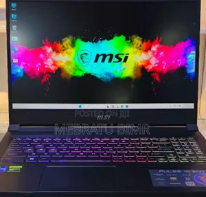 New Laptop MSI Pulse GL76 16GB Intel Core I9 SSD 1T