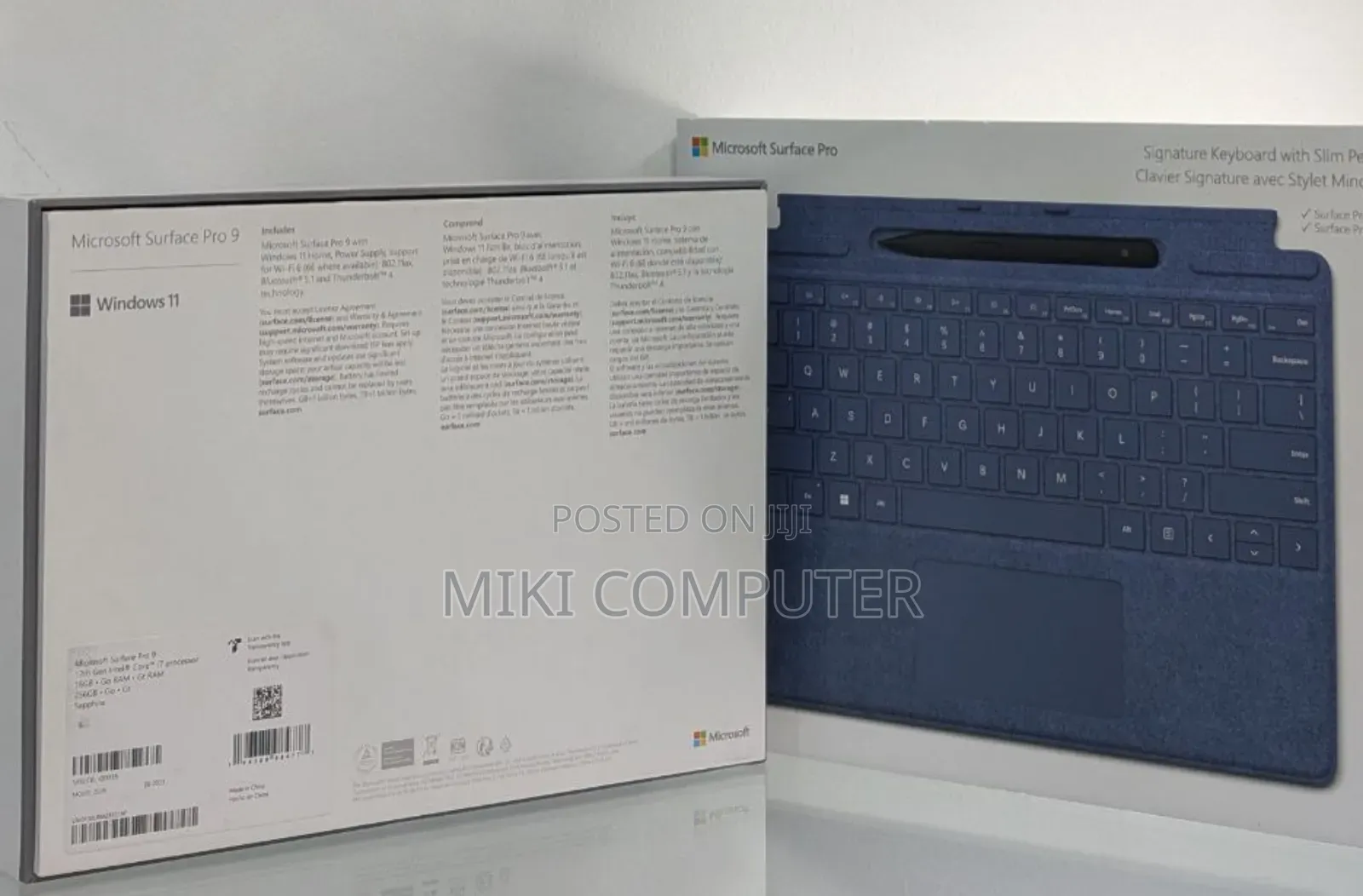 New Laptop Microsoft Surface 16GB Intel Core I7 SSD 256GB