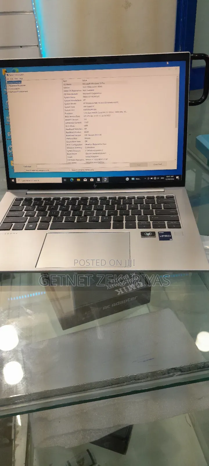 New Laptop HP EliteBook 840 G9 16GB Intel Core I5 SSD 512GB