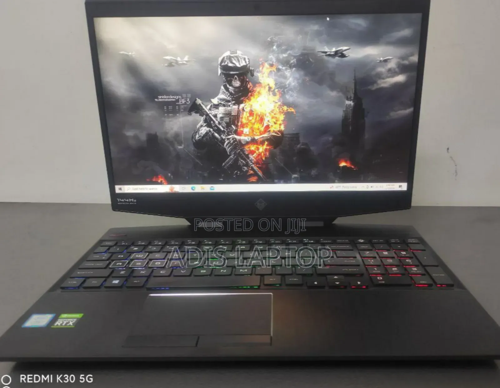 New Laptop HP Omen 17 16GB Intel Core I7 SSD 512GB