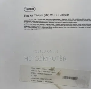 New AirTab U24 Pro 256 GB Silver