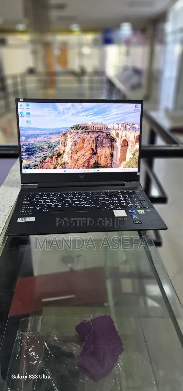 New Laptop HP Victus 16 16GB Intel Core I7 SSD 512GB