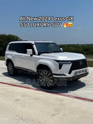 New Lexus GX 2024 White