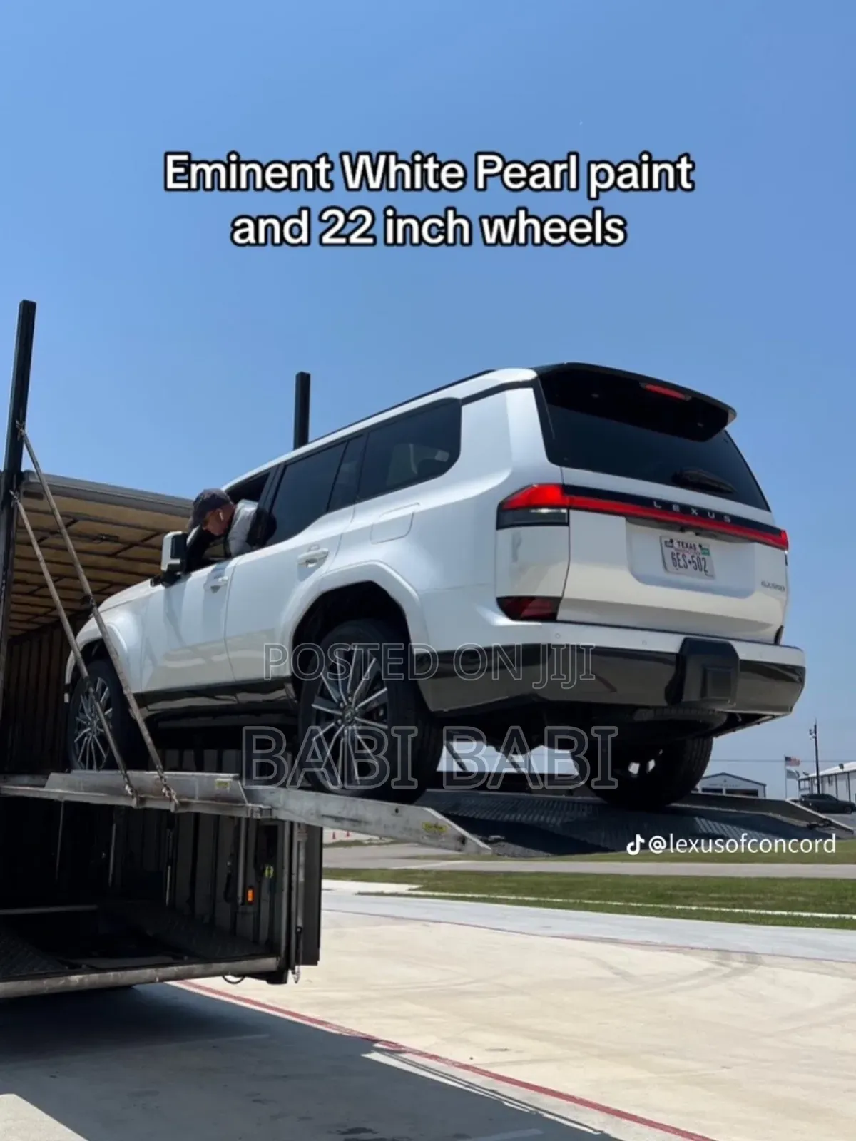 New Lexus GX 2024 White