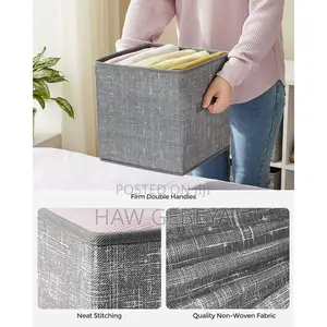 Foldable Fabric Storage Cubes 
 High-Quaity