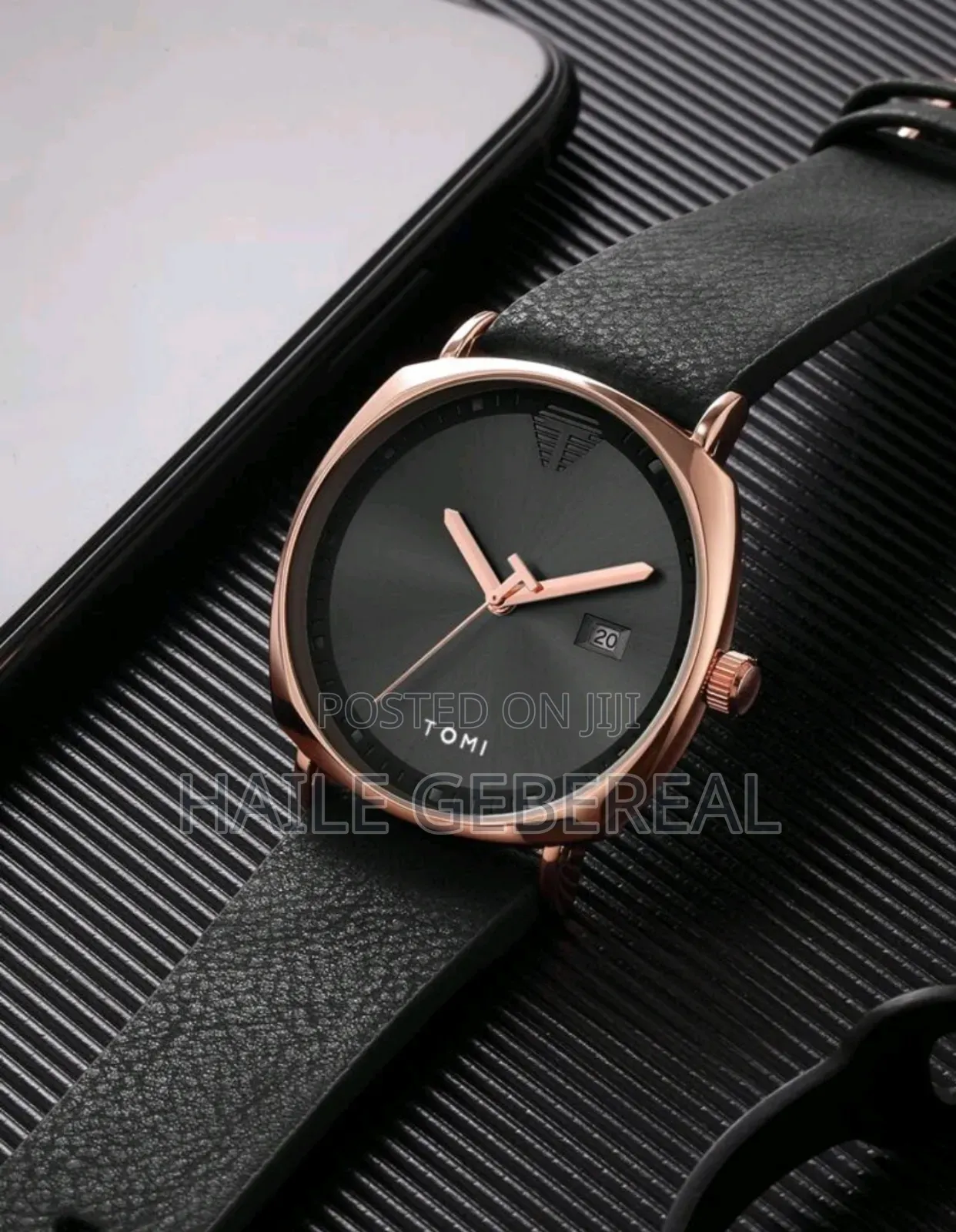TOMI D Quartz Watch for Men's +Box