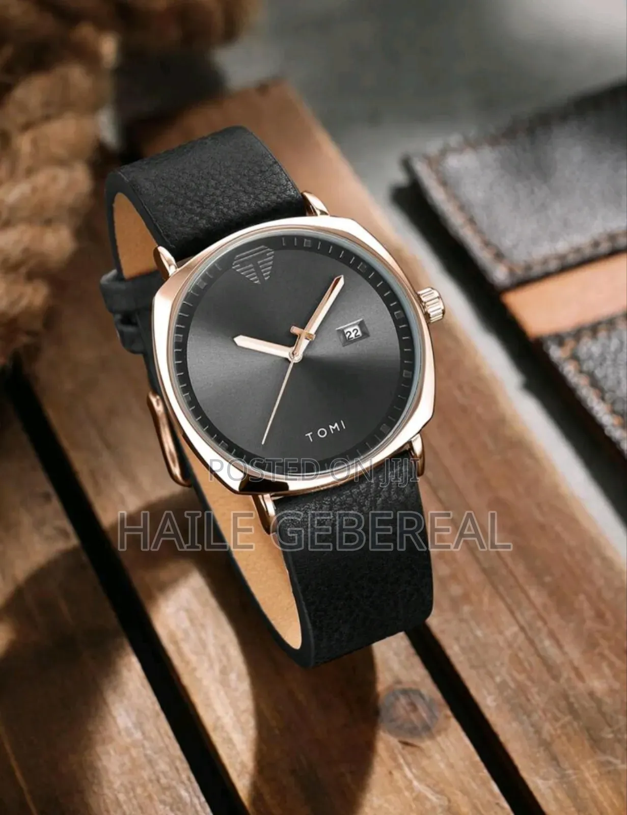 TOMI D Quartz Watch for Men's +Box