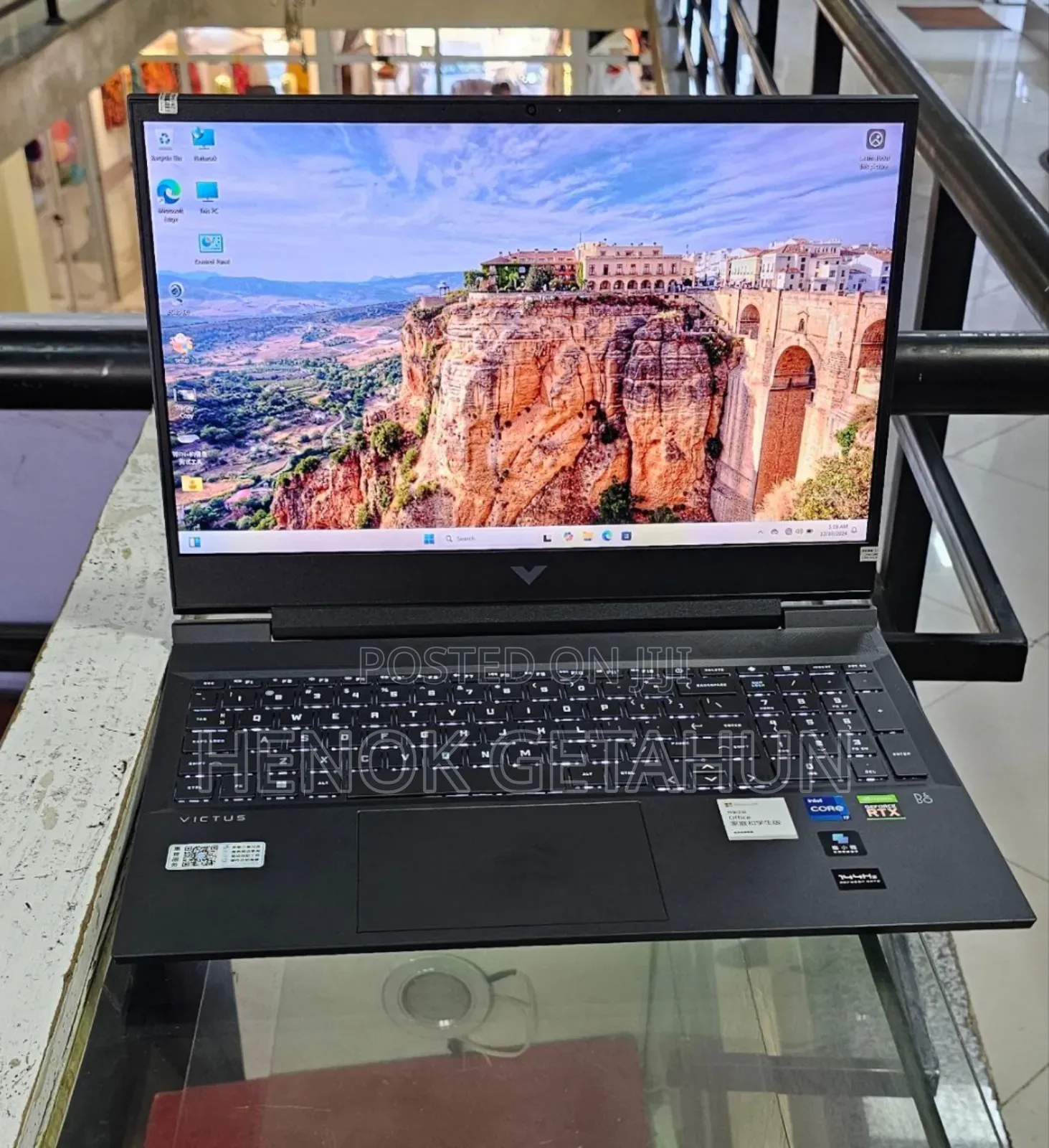 New Laptop HP Victus 16 16GB Intel Core I7 SSD 512GB