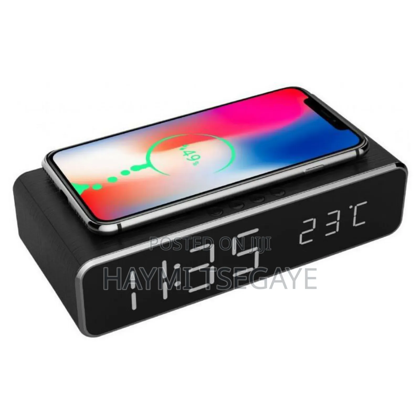 Wireless Charging Clock Alarm
