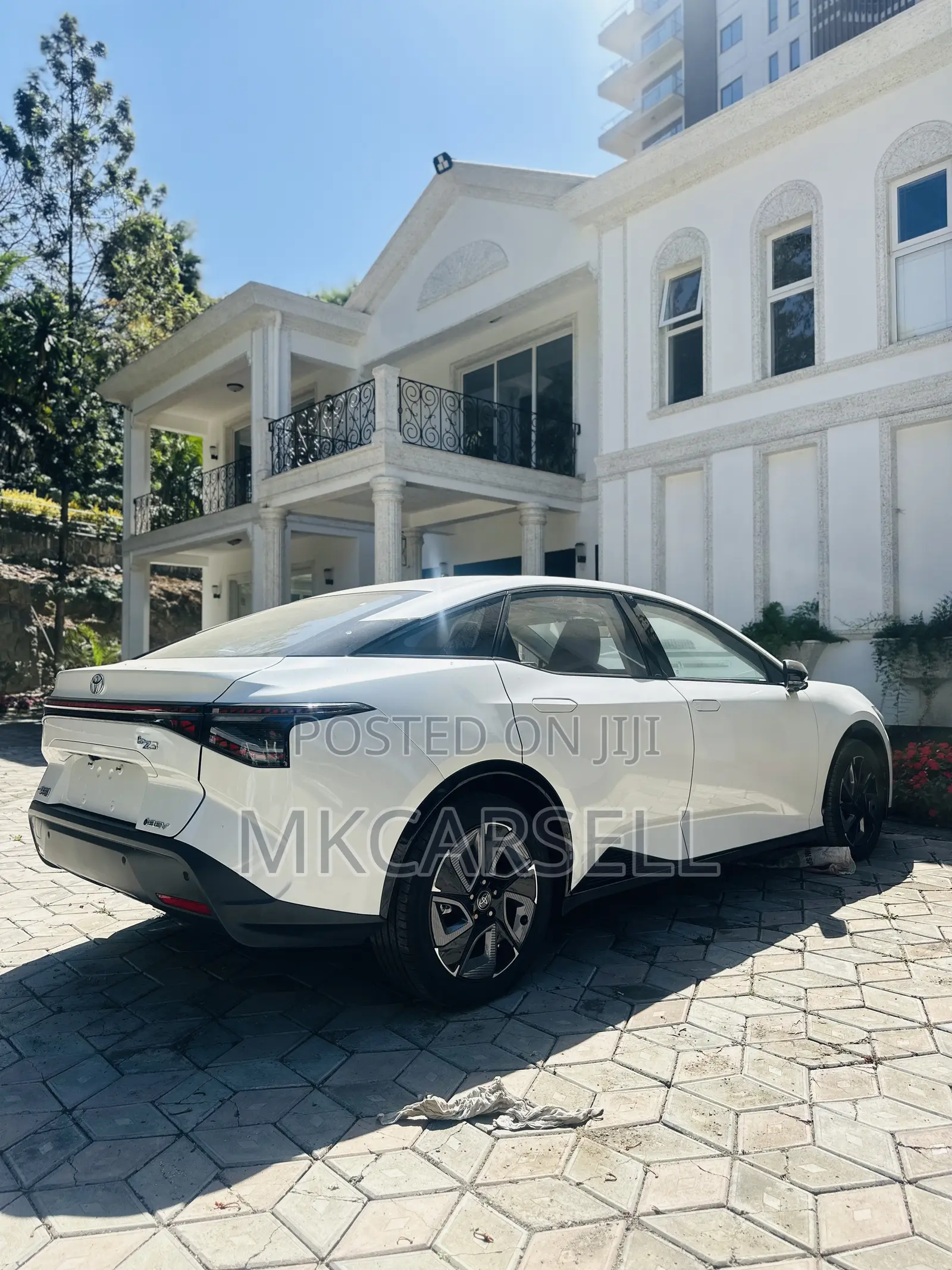 New Toyota bZ3 2024 White