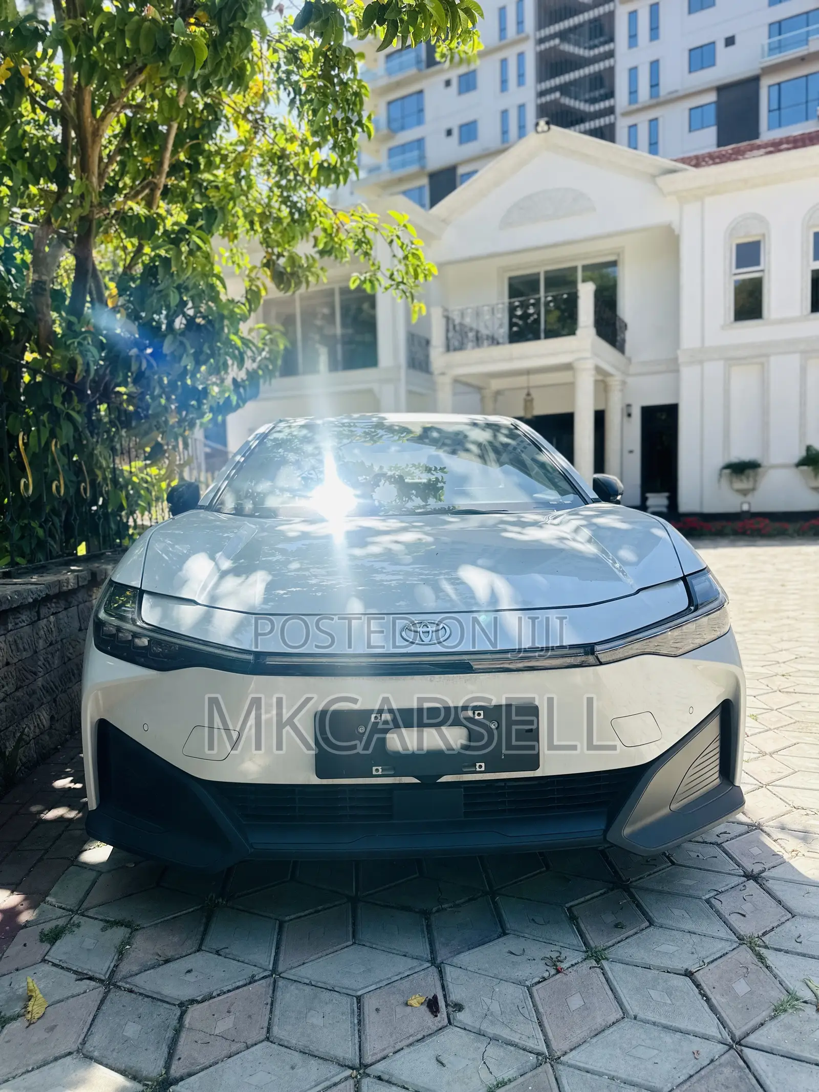 New Toyota bZ3 2024 White