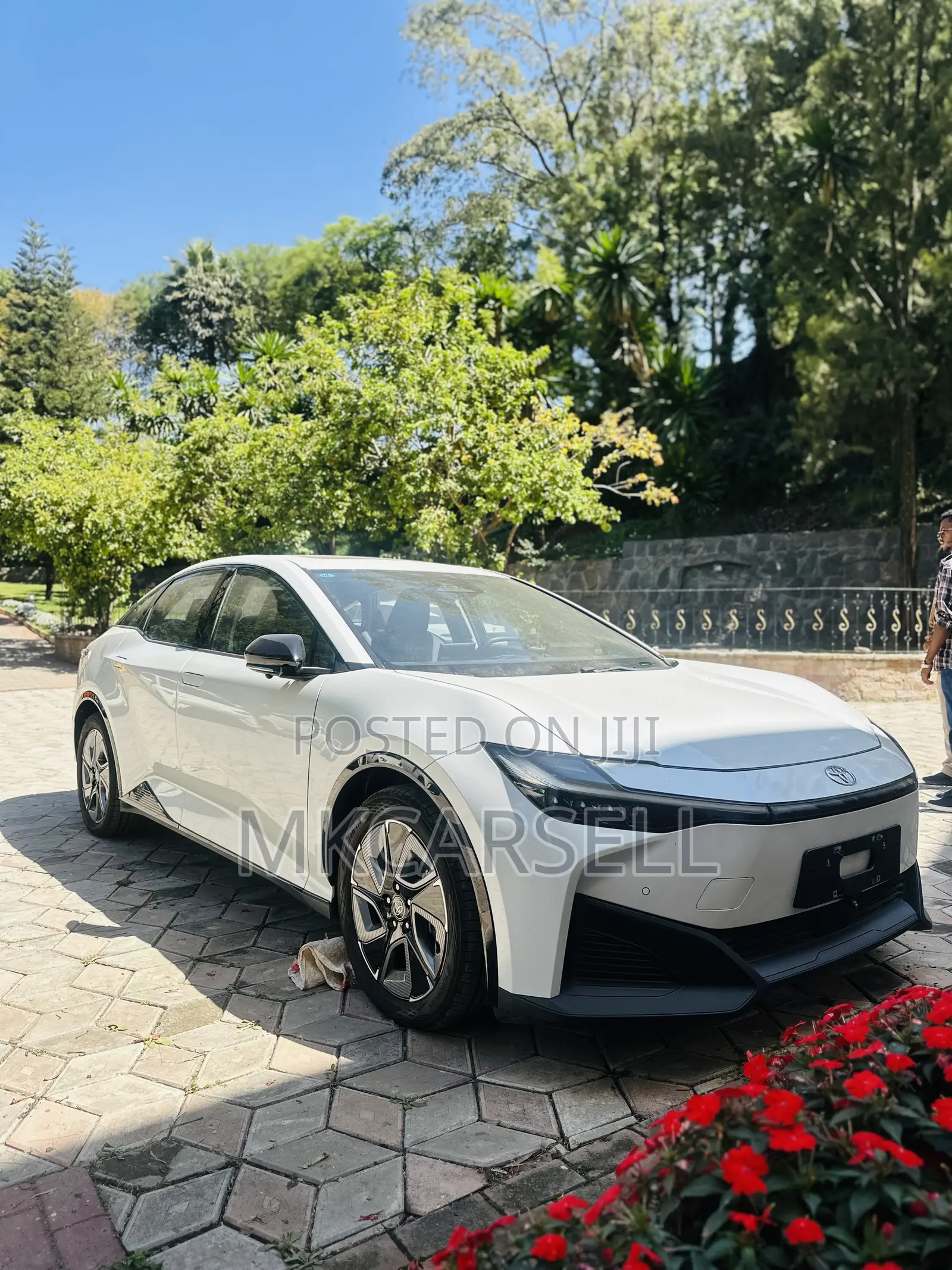 New Toyota bZ3 2024 White