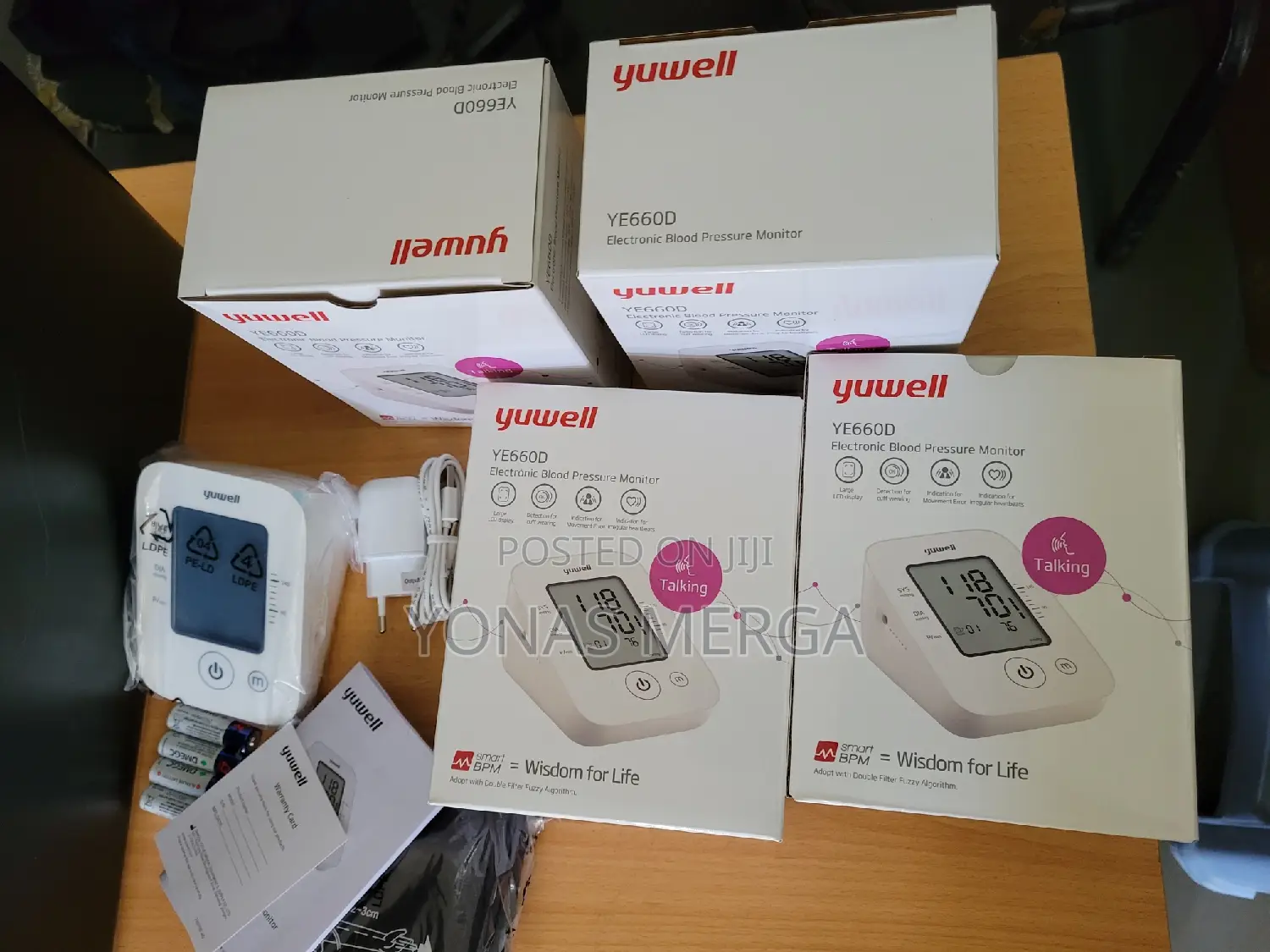 Yuwell Brand Digital Blood Pressure Monitor料bp Monitoring0
