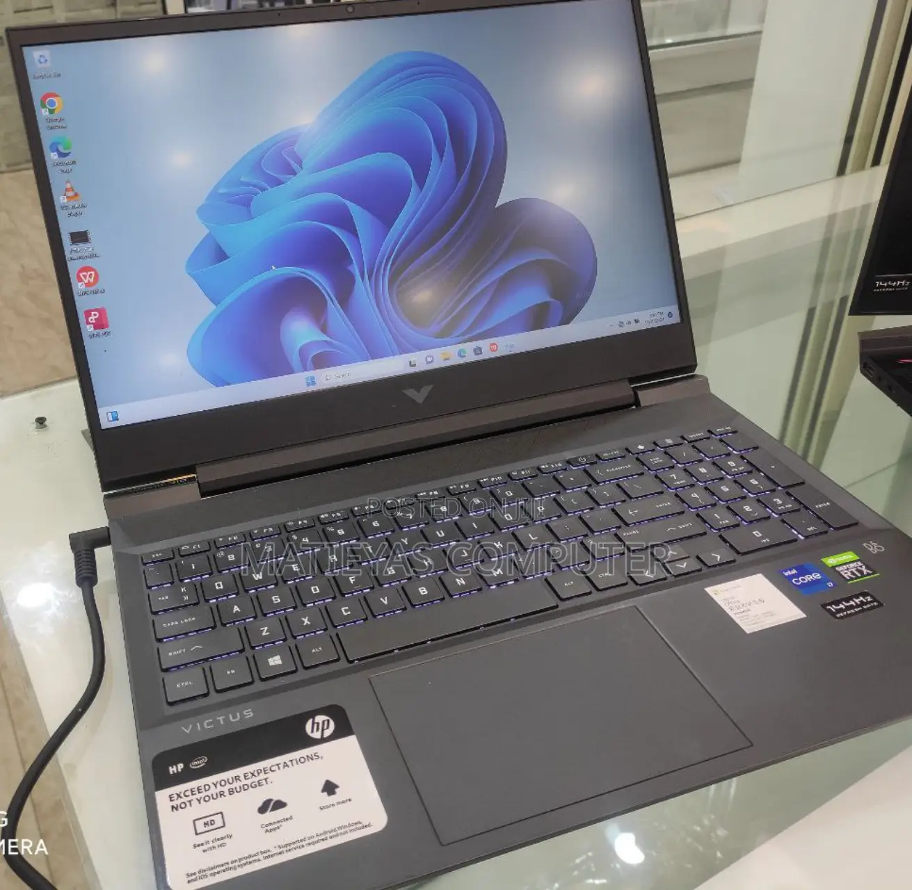 New Laptop HP Victus 16 16GB Intel Core I7 SSD 512GB