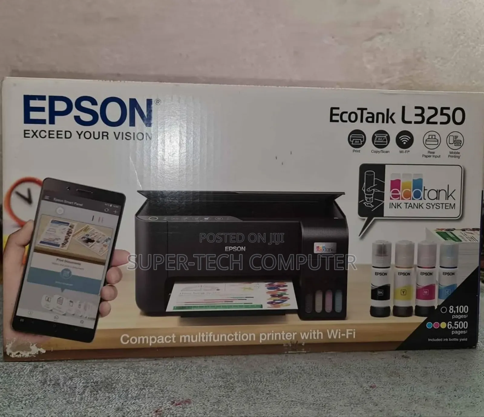 L3250 Epson Printer , Print Scan and Copy