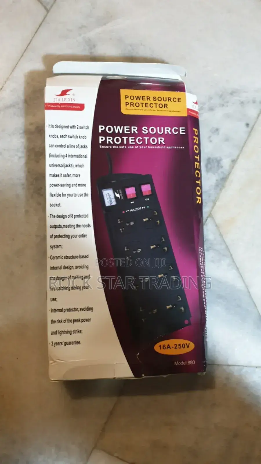 Divider Power Source ማከፋፈያ 16a, 250v