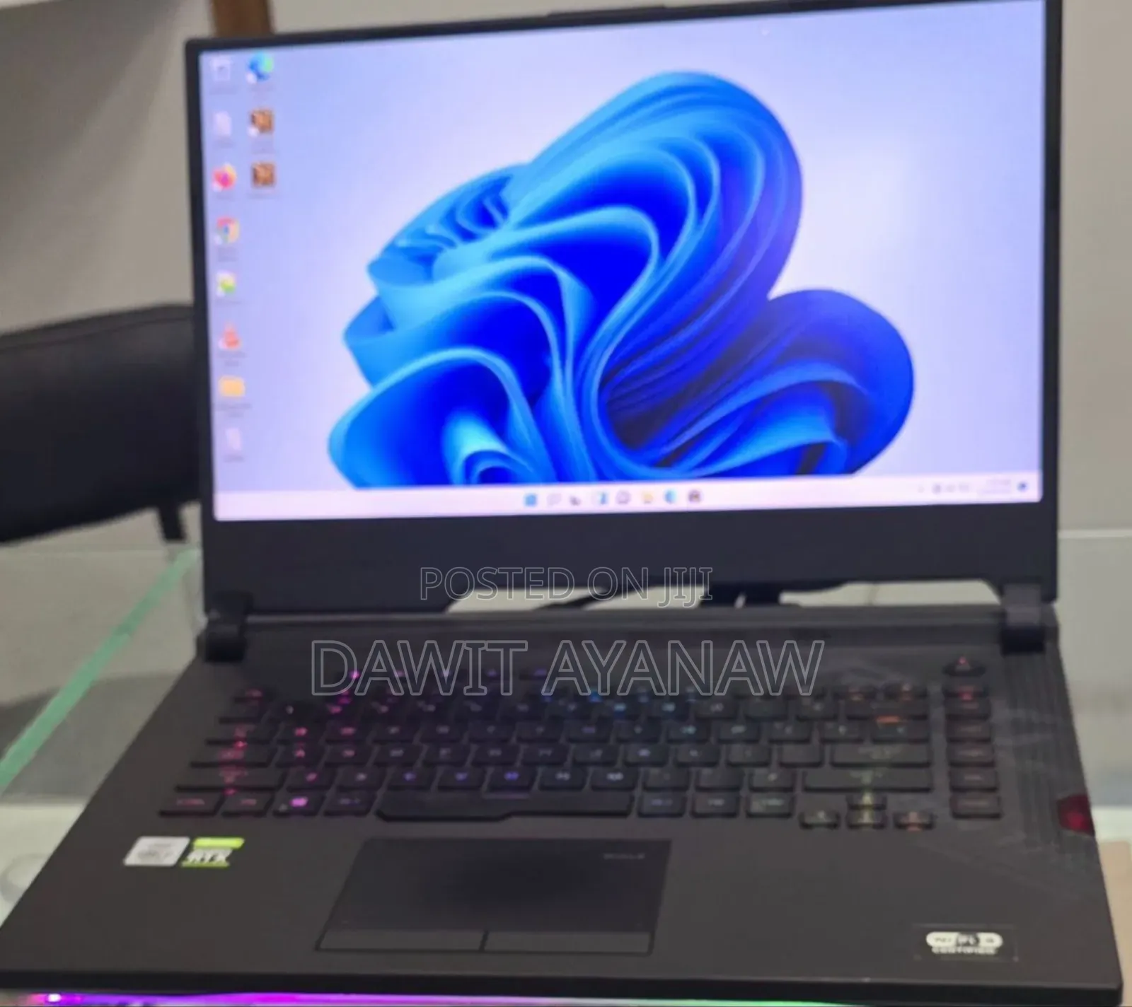 New Laptop Asus ROG Strix G15 16GB Intel Core I7 SSD 1T