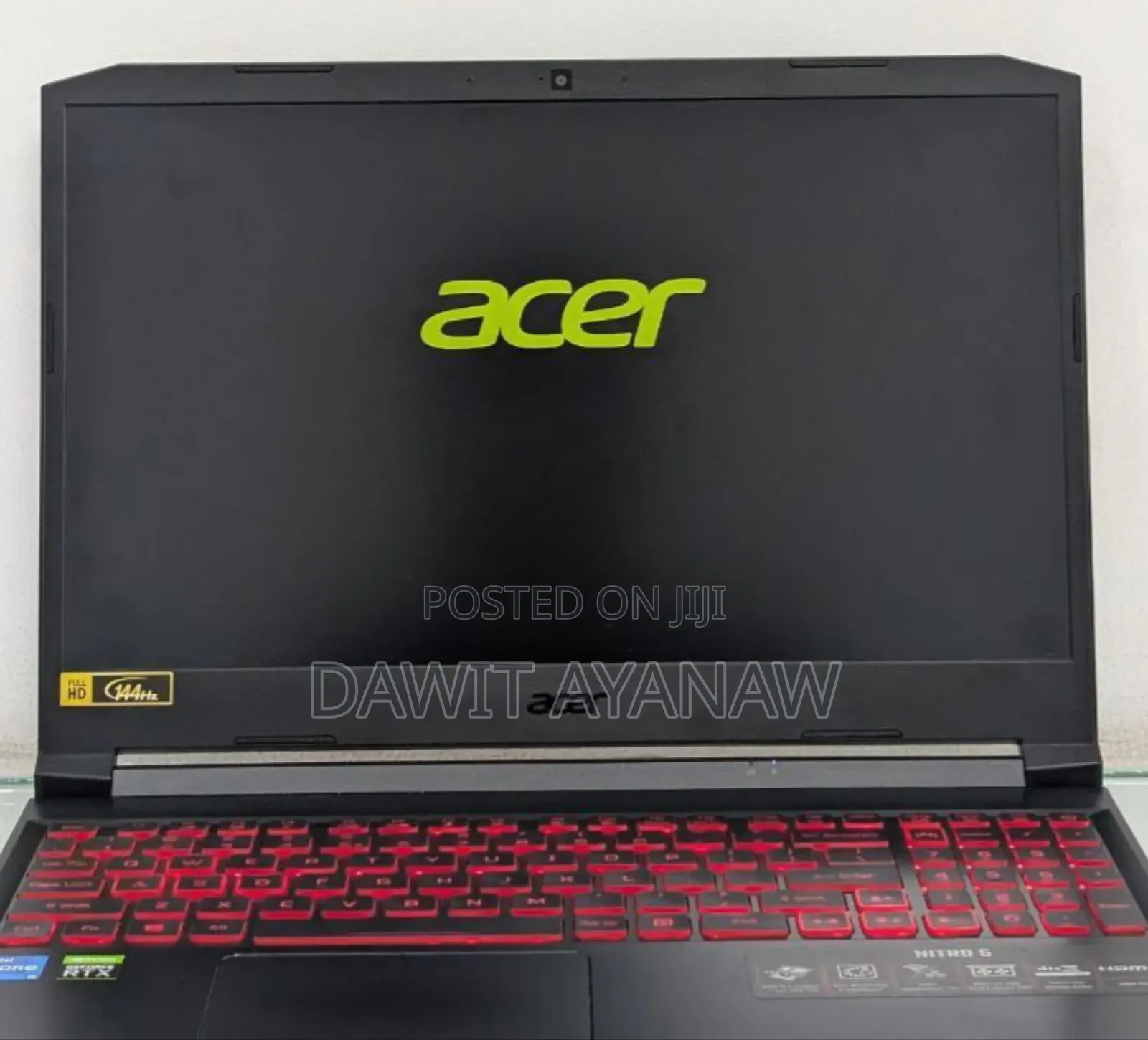 New Laptop Acer Nitro 5 16GB Intel Core I5 SSD 256GB