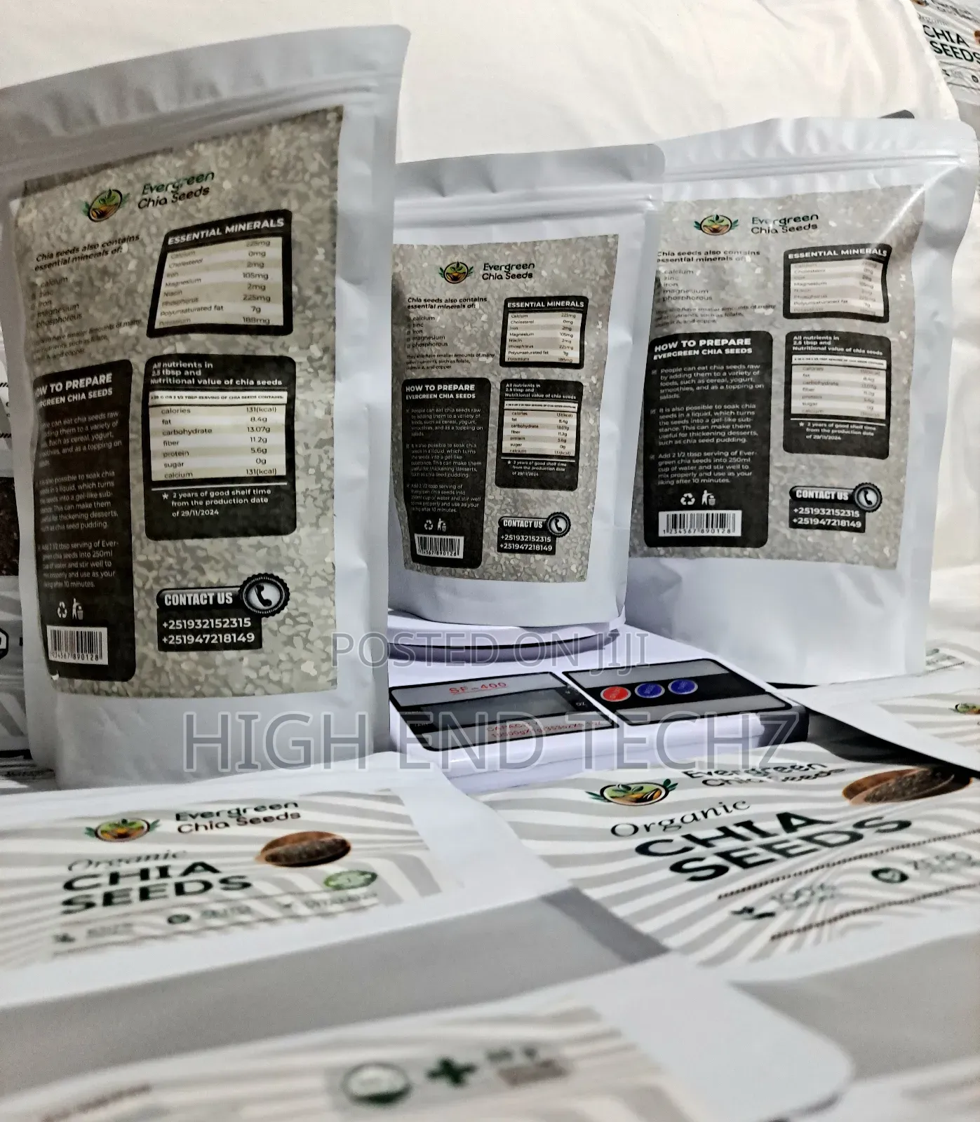 Evergreen Organic Chia Seeds TM