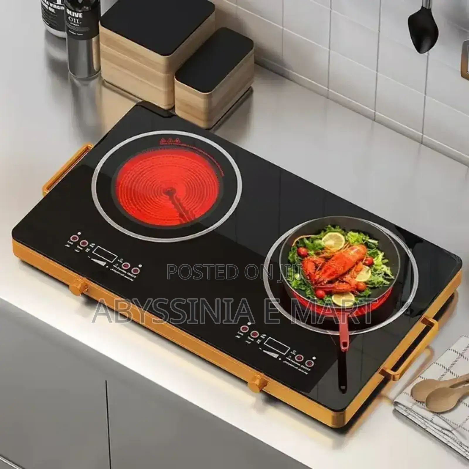 Silver Crest Ceramic Touch Stove