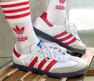 Photo -  Adidas Samba OG 'Red Core White' WMNS Shoes