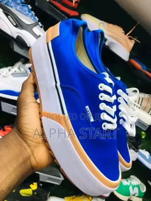 Photo - Vans Authentic 'Blue/White' Triple Sole Shoes0p