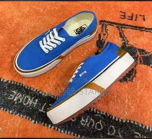 Vans Authentic 'Blue/White' Triple Sole Shoes0p