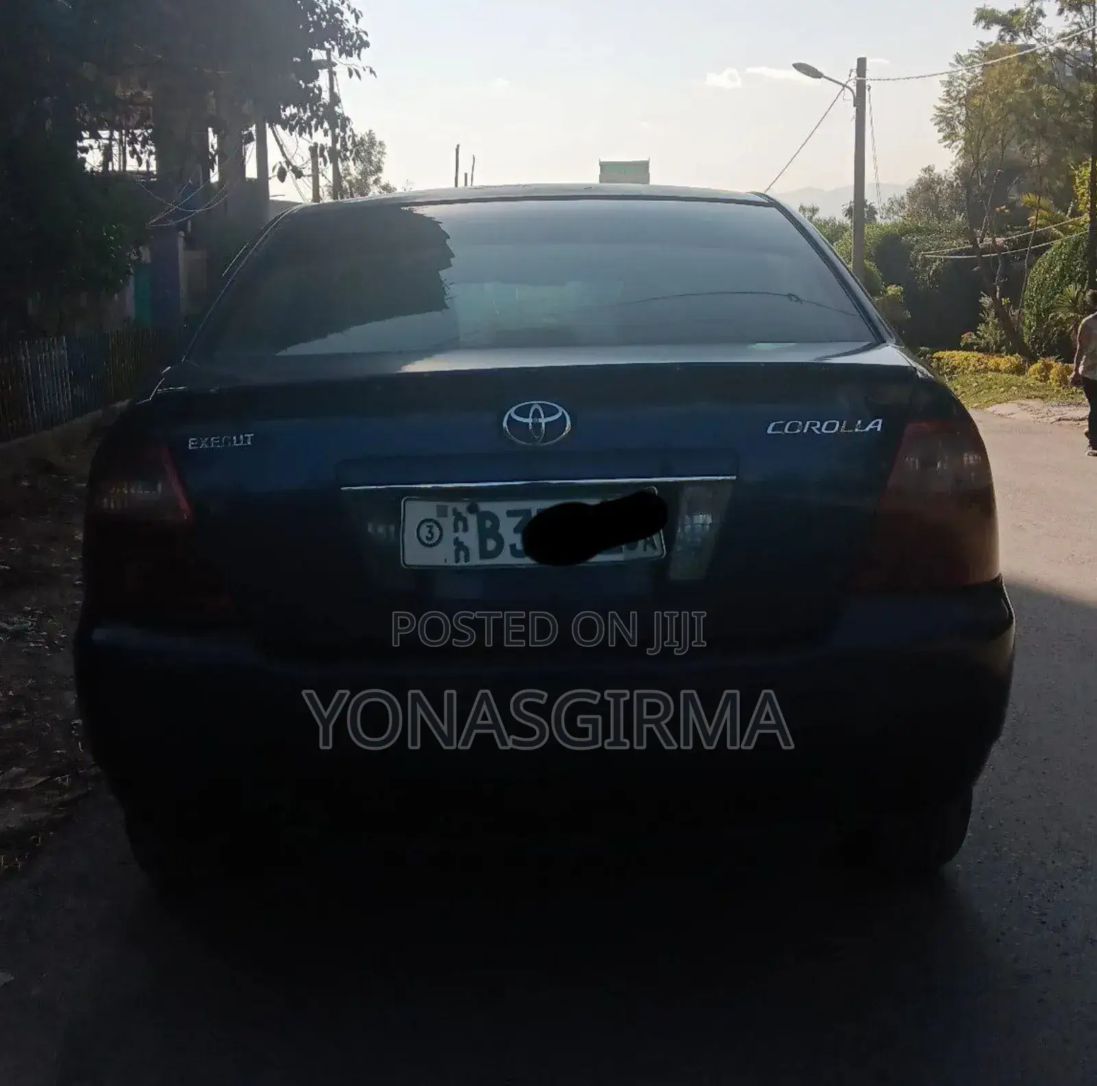 Toyota Corolla 2004 Black