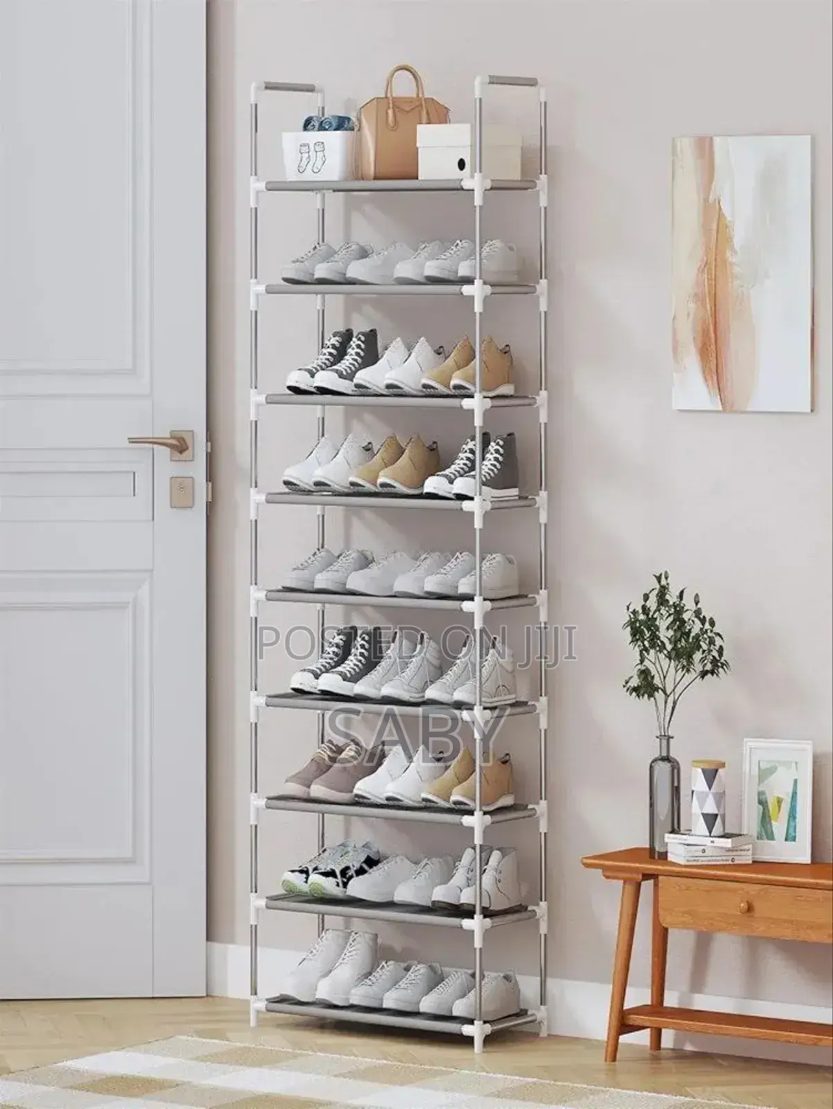 27 Pair Shoe Rack