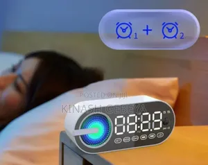 Photo - 2 in 1 Wireless Bluetooth Speaker and Alarm