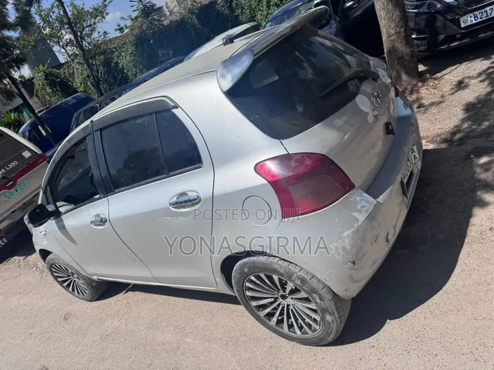 Toyota Yaris 2008 Silver