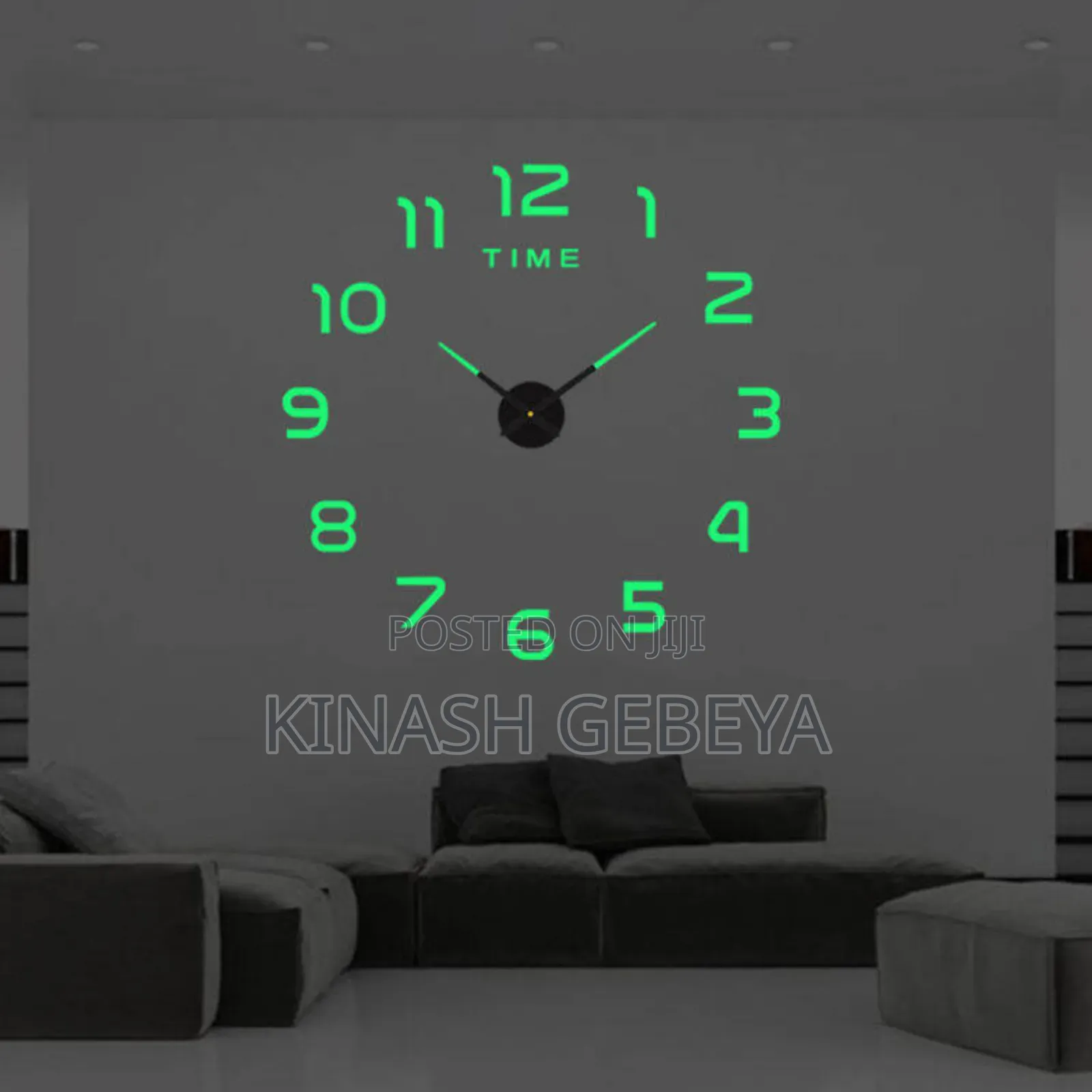 Modern Wall Clock(ዘመናዊ ሰአት)