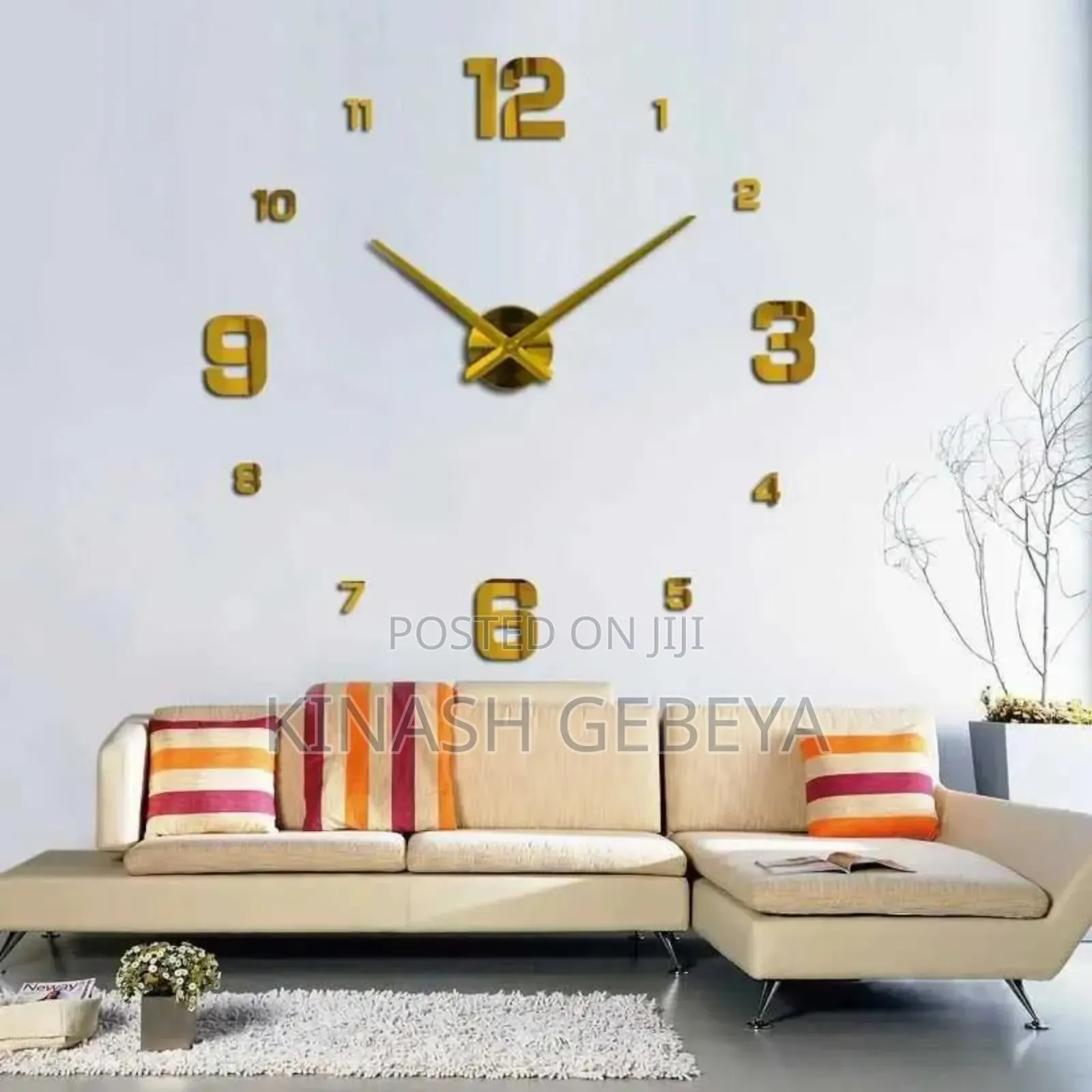 Modern Wall Clock(ዘመናዊ ሰአት)