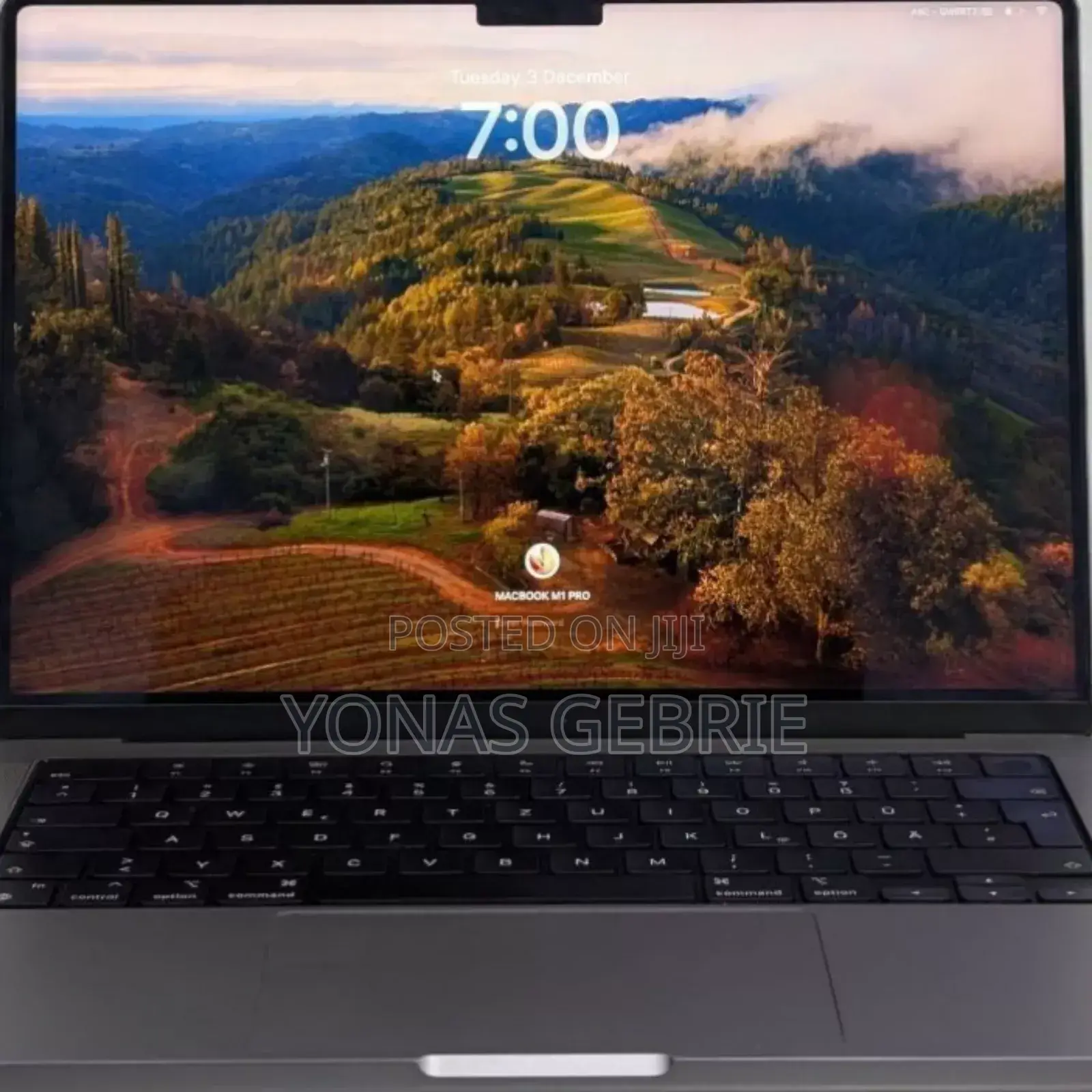 New Laptop Apple MacBook Pro M1 16GB Apple M1 Pro SSD 512GB