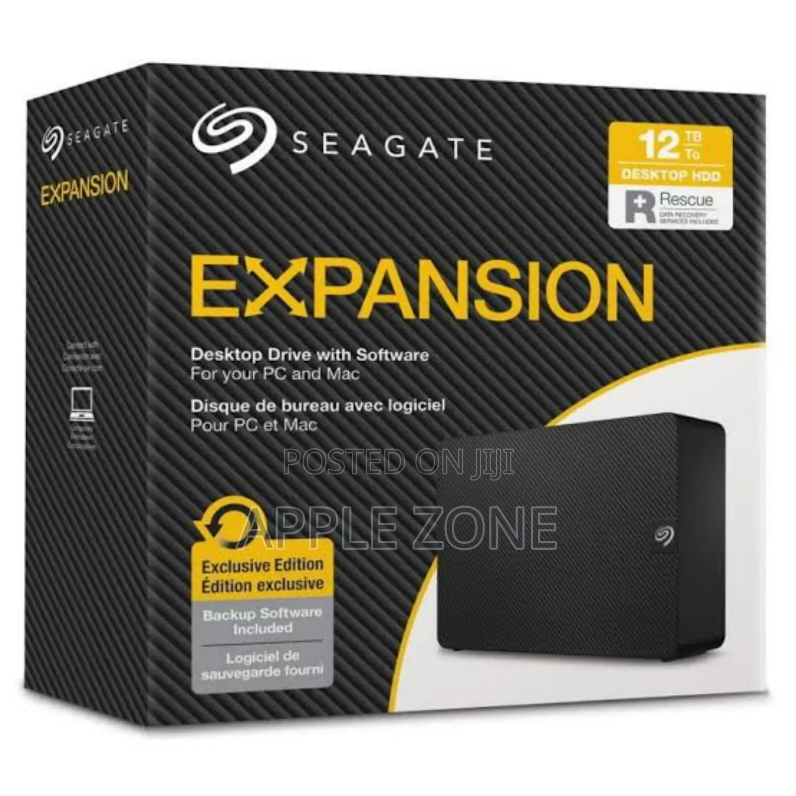 Seagate 12tb Expansion External Hard Drive