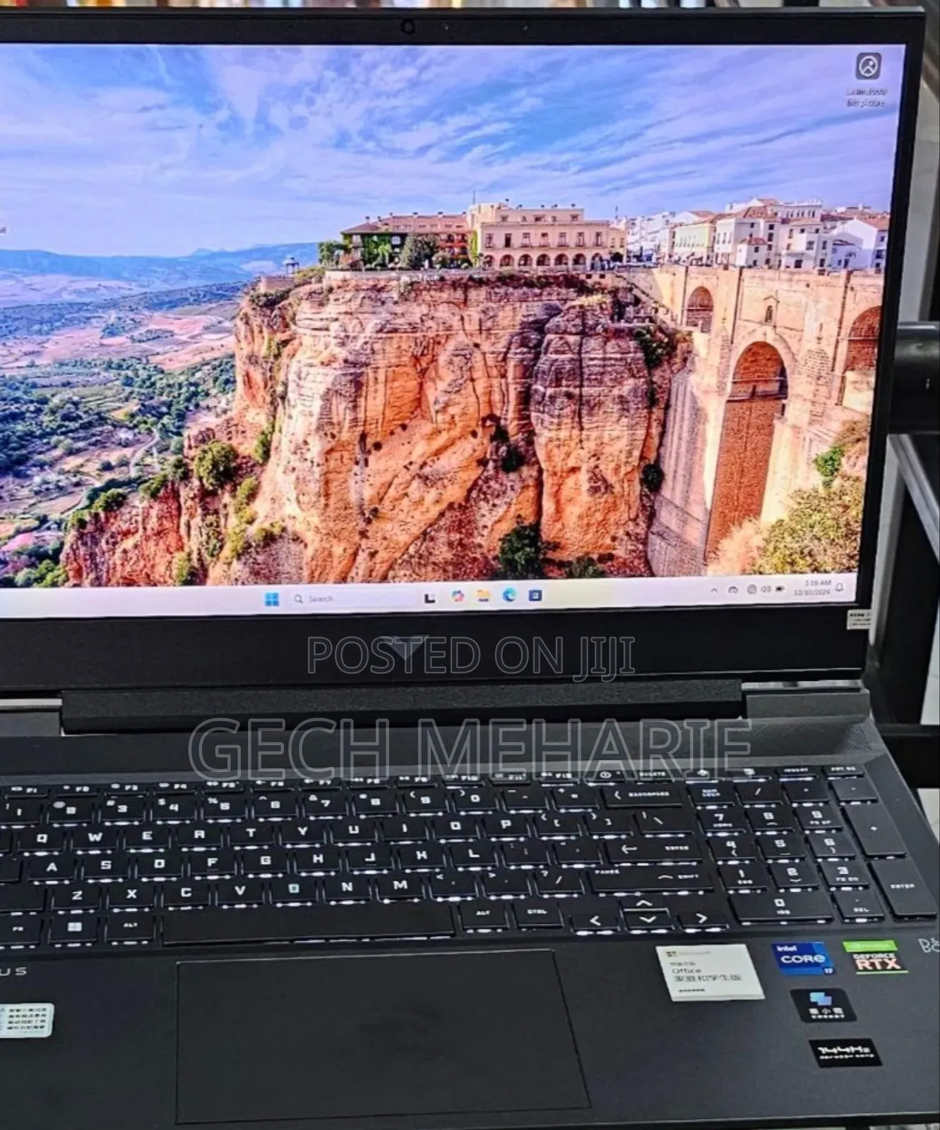 New Laptop HP Victus 16 16GB Intel Core I7 SSD 512GB