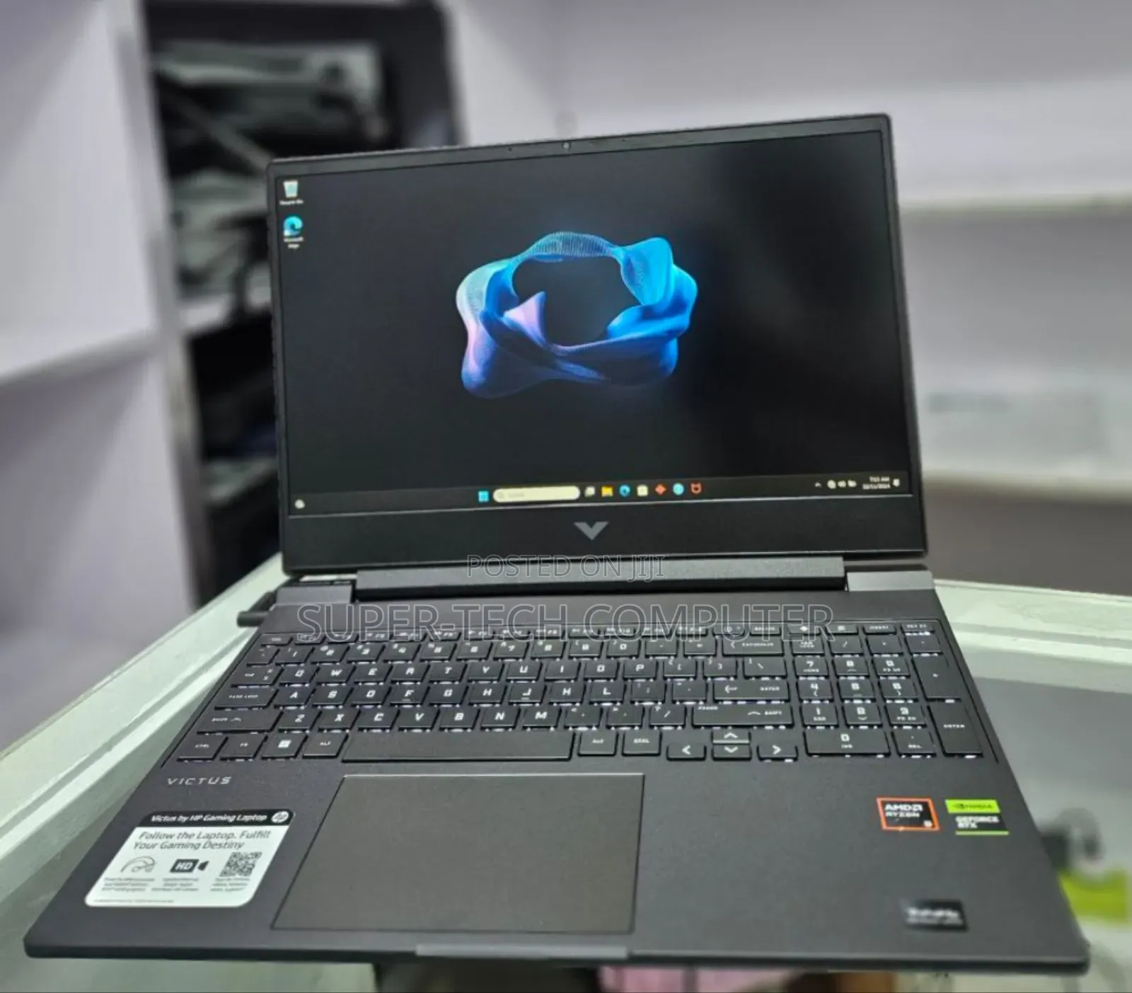 New Laptop HP Victus 15 8GB AMD Ryzen 5 SSD 512GB