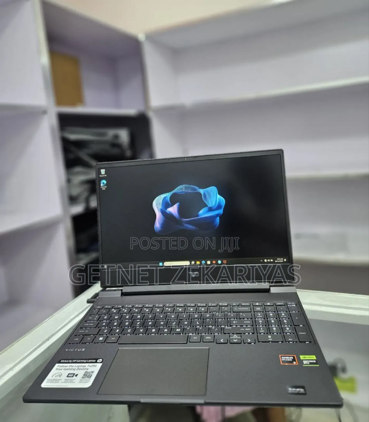 New Laptop HP Victus 16 8GB AMD Ryzen 5 SSD 512GB