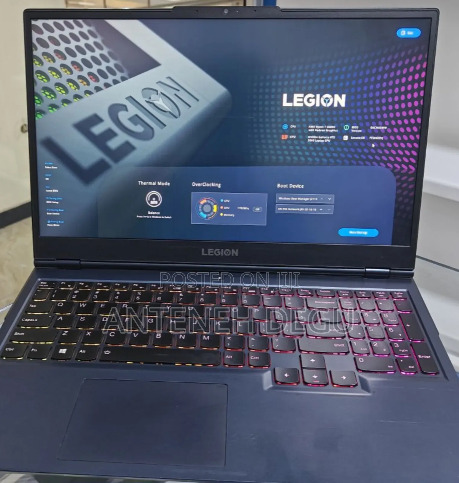 New Laptop Lenovo Legion 5 16GB AMD Ryzen 7 SSD 1T
