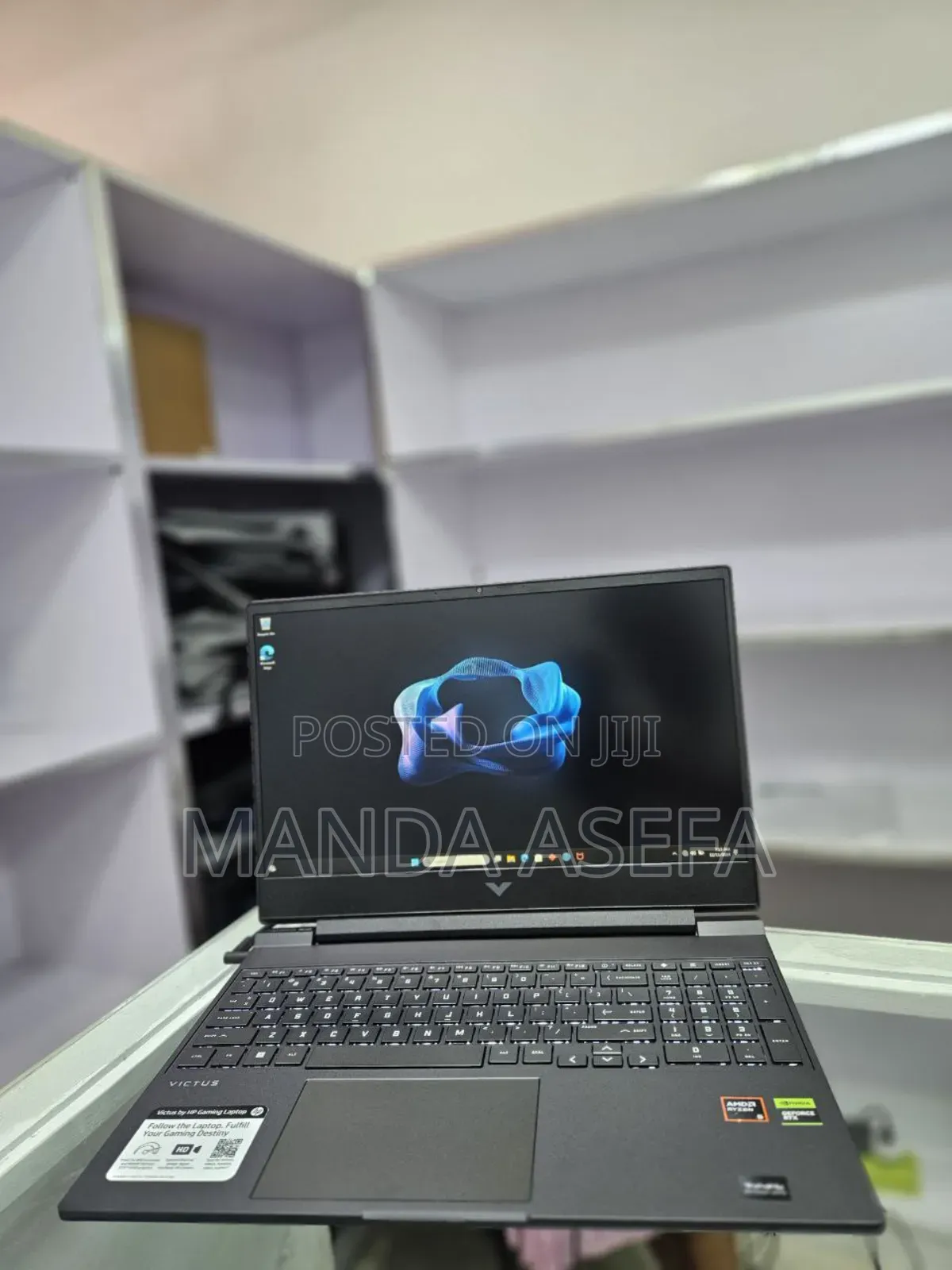 New Laptop HP Victus 15 8GB AMD Ryzen 5 SSD 512GB