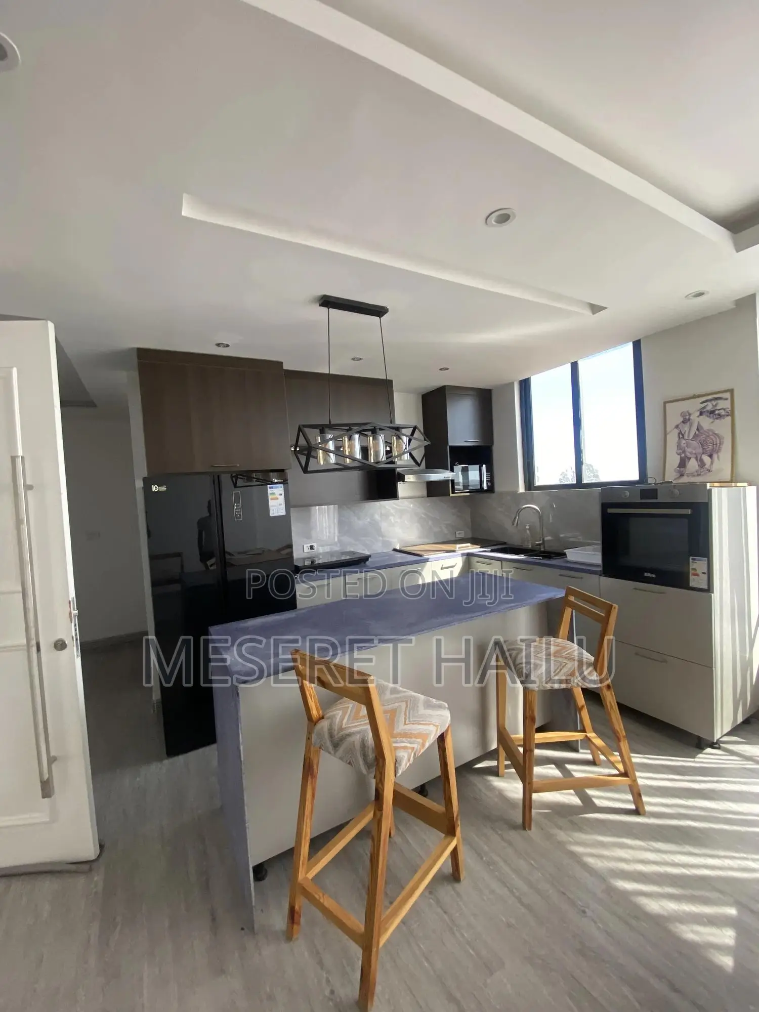 Furnished 2bdrm Apartment in Gerij, Bole for rent